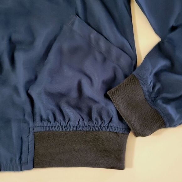 Women's Sonoma Goods For Life® Blue Embroidered Bomber Jacket - Picture 9 of 14